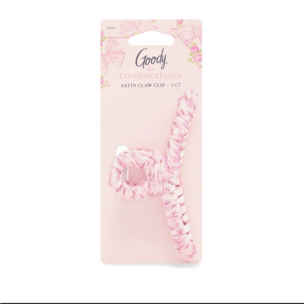 LoveShackFancy X Goody Satin wrapped jaw clip - Picture 2 of 4